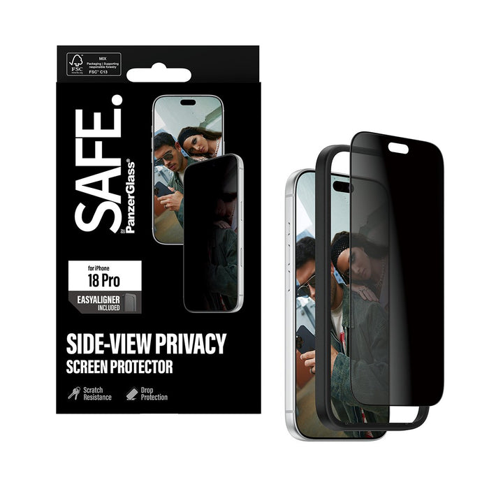 EAN 5715685043673 - PanzerGlass SAFE. by ® Privacy Screen Protector iPhone 2026 Pro | Ultra-Wide Fit m. EasyAligner Protector imagen 6