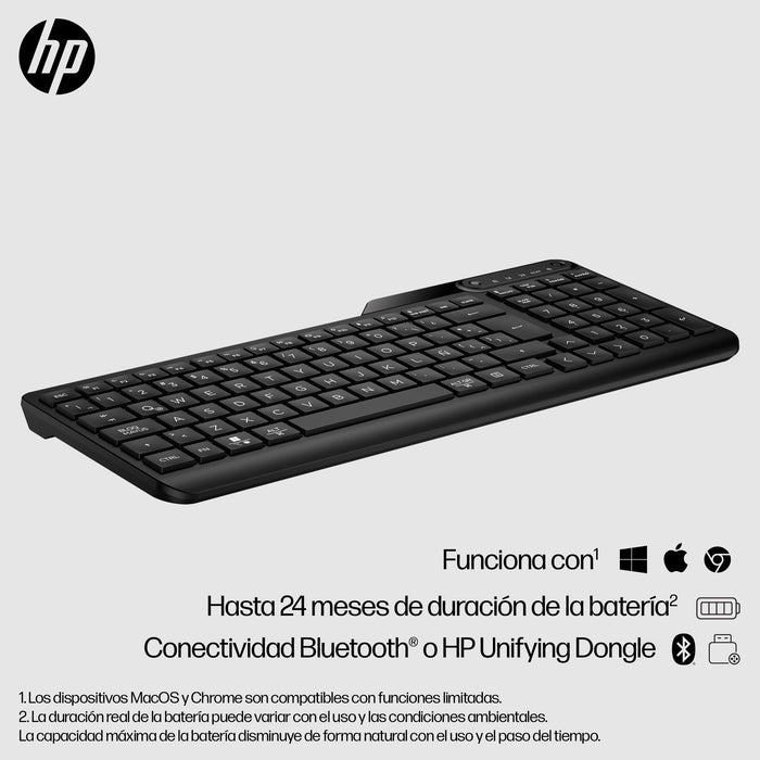 EAN 197192768143 - HP 475 Dual-Mode Wireless Keyboard teclado Universal Bluetooth Negro imagen 8