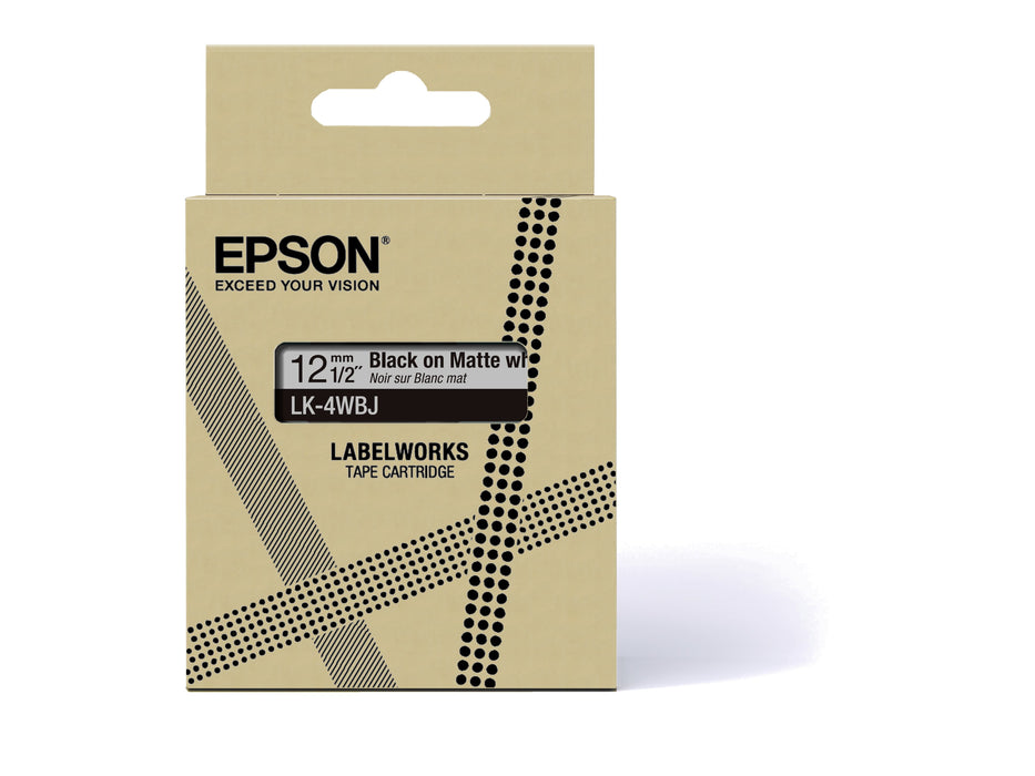 EAN 8715946713519 - Epson LK-4WBJ Negro, Blanco imagen 3