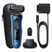 EAN 4210201432968 - Braun Series 6 61-B1200s Máquina de afeitar de láminas Recortadora Negro, Azul imagen 9