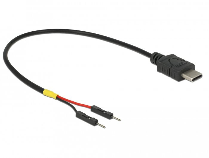 EAN 4043619854196 - DeLOCK 85419 cable de transmisión Negro 0,2 m Regleta de bornes de 2 pines PoweredUSB imagen 1