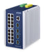 EAN 4711605287425 - PLANET IP30 Industrial L3 16-Port Gestionado Gigabit Ethernet (10/100/1000) Aluminio, Azul imagen 1