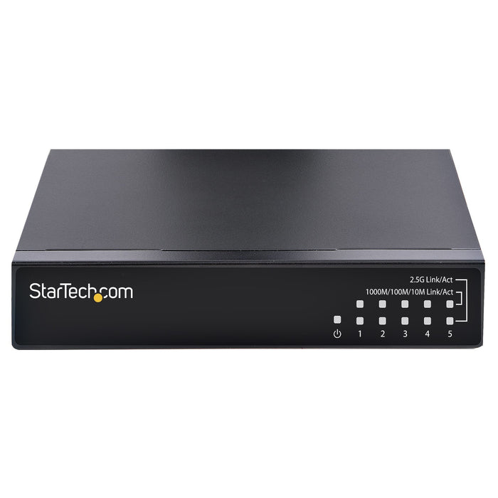 EAN 65030893183 - StarTech.com DS52000 switch No administrado 2.5G Ethernet (100/1000/2500) Negro imagen 3