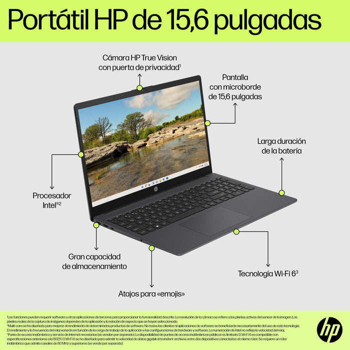 EAN 198990176154 - HP 15-fd1013ns Intel Core Ultra 7 155H Portátil 39,6 cm (15.6") Full HD 32 GB DDR5-SDRAM 1 TB SSD Wi-Fi 6  imagen 8