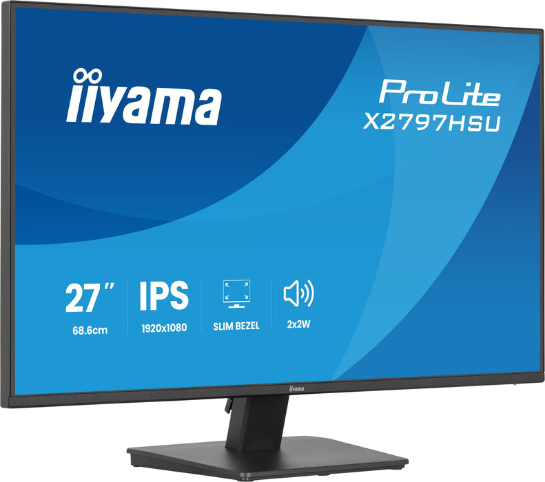 EAN 4948570125845 - iiyama ProLite X2797HSU-B1 pantalla para PC 68,6 cm (27") 1920 x 1080 Pixeles Full HD LED Negro imagen 4