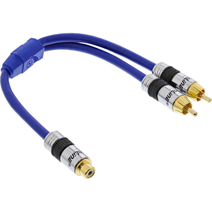 EAN 4043718078905 - InLine 4043718078905 cable de audio 0,25 m 2 x RCA RCA Azul imagen 1