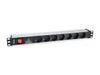 EAN 4015867208441 - Equip 333309 base múltiple 1,8 m 7 salidas AC Interior Negro, Blanco imagen 1