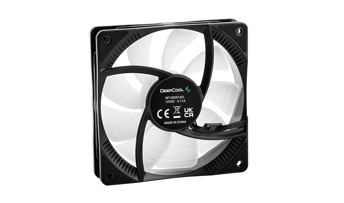 EAN 6933412710288 - DeepCool RF120 Carcasa del ordenador Ventilador 12 cm Negro, Blanco imagen 5