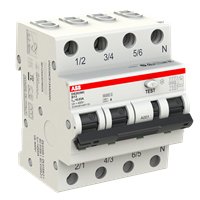 EAN 8012542077923 - ABB DS203NC corta circuito Residual-current device with overcurrent protection (RCBO) Tipo A 4 1 módulo(s imagen 3