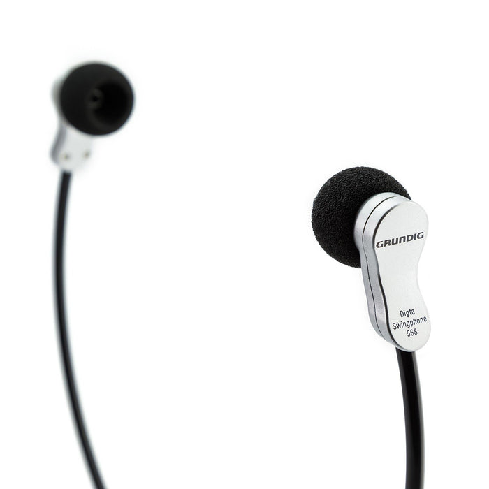 EAN 4013835533380 - Grundig Swingphone 568 Auriculares Alámbrico Bajo el mentón Negro, Plata imagen 7
