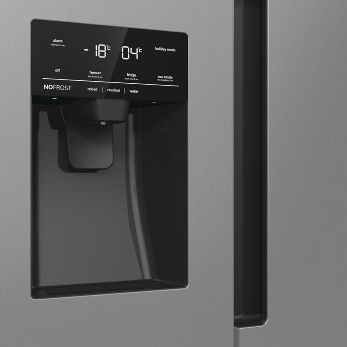 EAN 3838782837012 - Gorenje NRR9185ESXL nevera puerta lado a lado Independiente 566 L Gris imagen 10