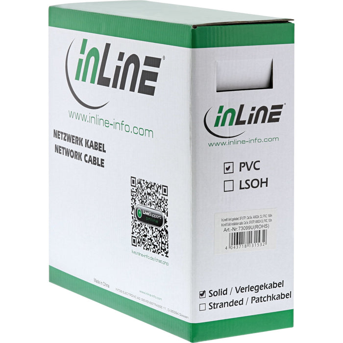 EAN 4043718131525 - InLine 73100U cable de red Beige 100 m Cat5e SF/UTP (S-FTP) imagen 3