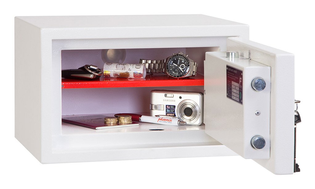 EAN 5032548000094 - Phoenix Safe Co. Fortress SS1181K Caja fuerte de superficie 7 L Acero Blanco imagen 4