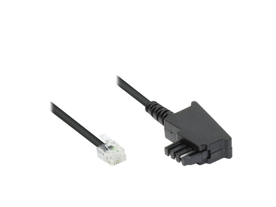 EAN 4014619035113 - Alcasa 3510-SIE cable telefónico 10 m Negro imagen 1