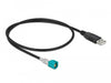EAN 4043619904891 - DeLOCK 90489 cable coaxial USB 2.0 Type-A Negro imagen 2