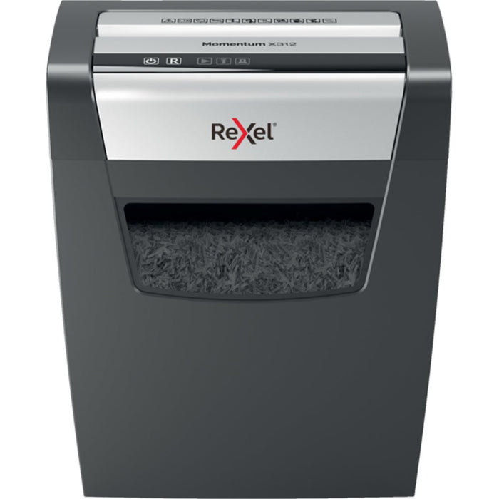 EAN 5028252523240 - Rexel Momentum X410 triturador de papel Corte en partículas Negro, Gris imagen 1