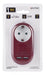 EAN 5999097985442 - Entac EPAG-1EE-2USB-BR adaptador de enchufe eléctrico Tipo F Borgoña imagen 2