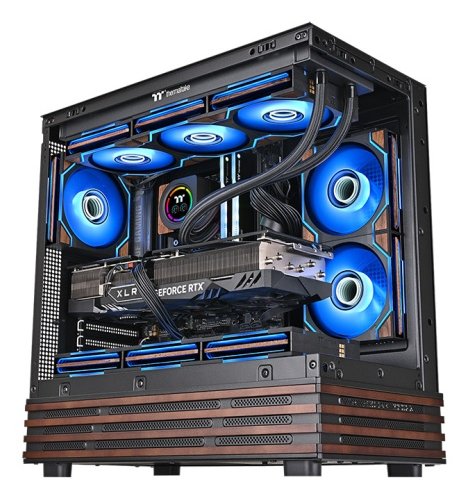 EAN 4711658547514 - Thermaltake SWAFAN 120 EX INFINITY Carcasa del ordenador Ventilador 12 cm Madera, Negro 3 pieza(s) imagen 6