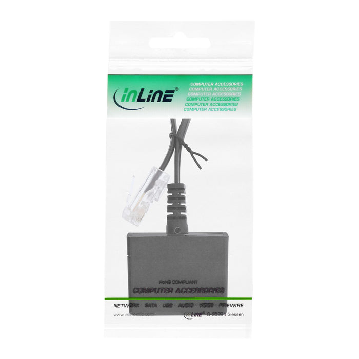 EAN 4043718030934 - InLine 69943 cable telefónico 0,15 m Negro imagen 2