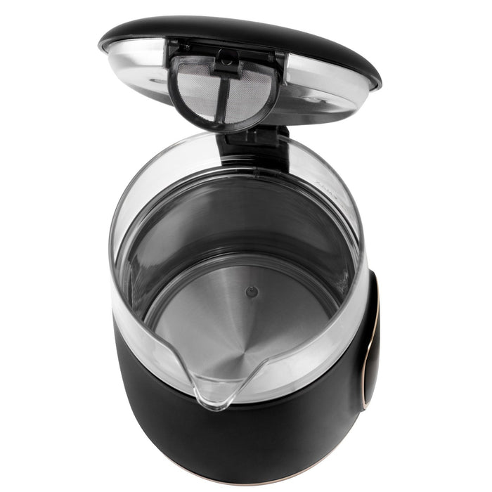 EAN 5905575907806 - Adler D 1305 BG tetera eléctrica 1,7 L 2200 W Negro, Transparente, Oro imagen 6