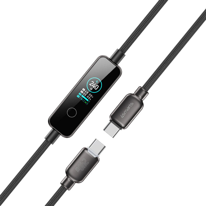 EAN 4252011914203 - 4smarts 543240 cable USB USB 2.0 1,2 m USB C 0,48 Gbit/s 240 W Negro imagen 4