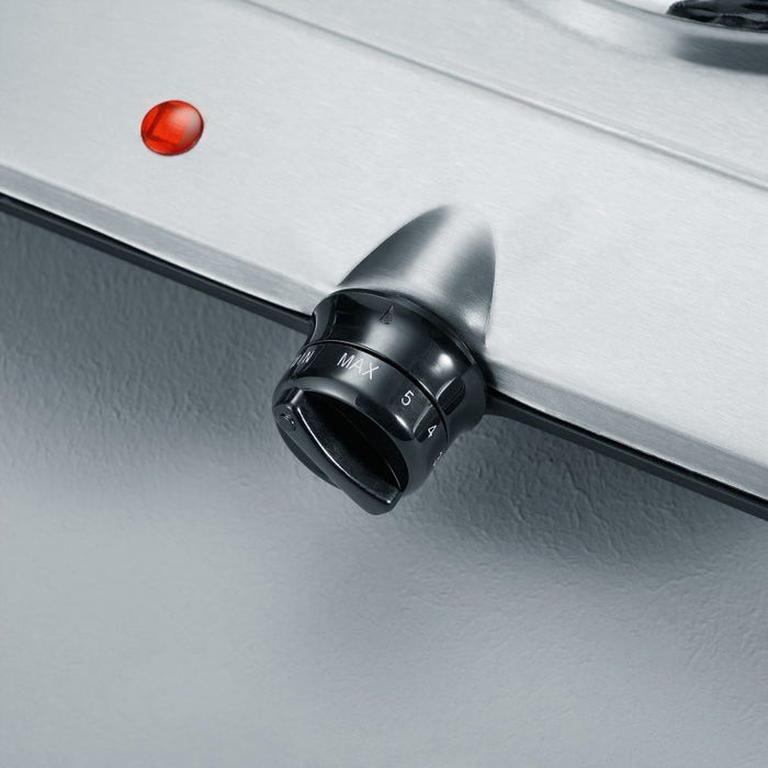 EAN 4008146009488 - Severin DK 1014 hobs Acero inoxidable Encimera 45.5 cm Hornillo eléctrico / Placa eléctrica 2 zona(s) imagen 3
