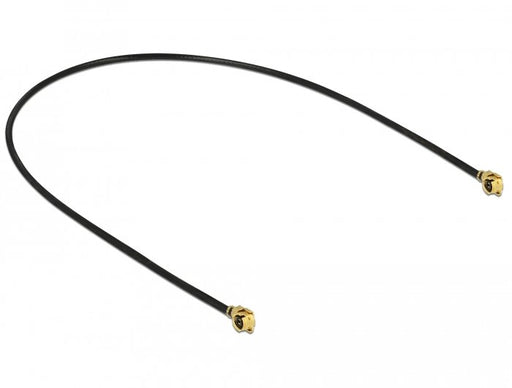 EAN 4043619896080 - DeLOCK 89608 cable coaxial 1.13 0,2 m MHF (I-PEX) Negro, Oro imagen 2