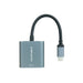 EAN 8433281012868 - Nanocable 10.16.4103-G adaptador de cable de vídeo 0,15 m USB Tipo C imagen 2