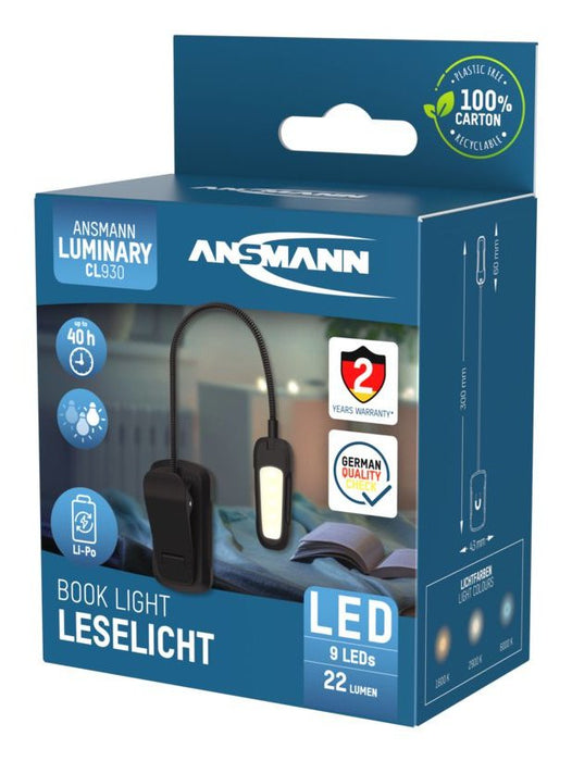 EAN 4013674193448 - Ansmann 1600-0531 lámpara de mesa Bombilla(s) no reemplazable(s) LED Negro imagen 2