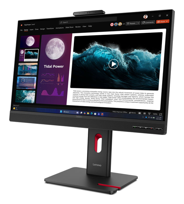 EAN 199273501700 - Lenovo ThinkCentre TIO27 Gen6 pantalla para PC 68,6 cm (27") 2560 x 1440 Pixeles Quad HD LED Negro imagen 11