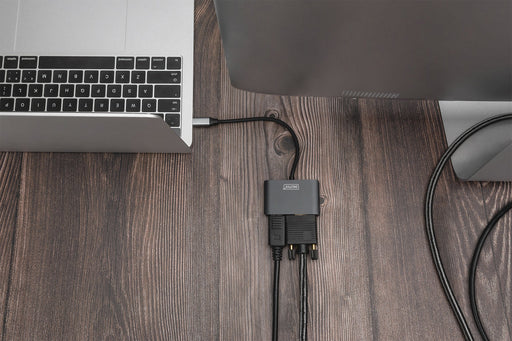 EAN 4016032478768 - Digitus DA-70827 Adaptador gráfico USB 4096 x 2160 Pixeles Negro imagen 2