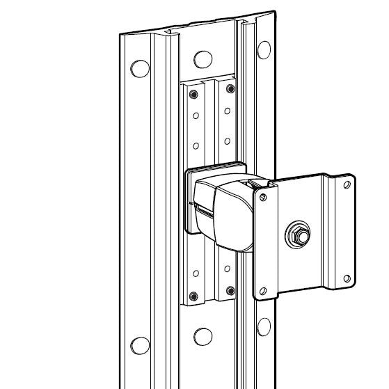 EAN 0698833001228 - Ergotron Track Mount Bracket Kit Aluminio imagen 2