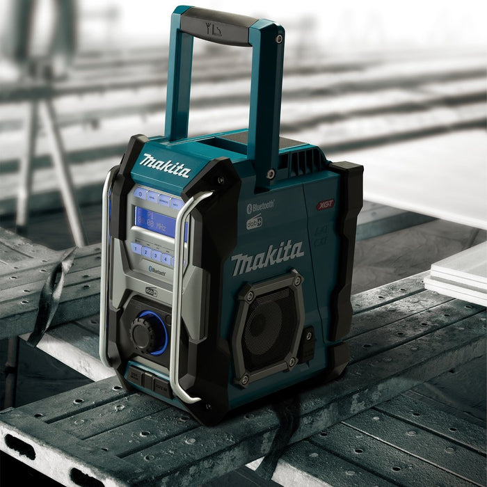 EAN 0088381739085 - Makita MR004G radio Lugar de trabajo Analógico y digital Negro, Verde imagen 10