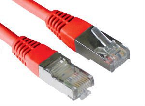 EAN 5420016824189 - LOGON SSTP Cat5e cable de red Rojo 0,3 m imagen 1