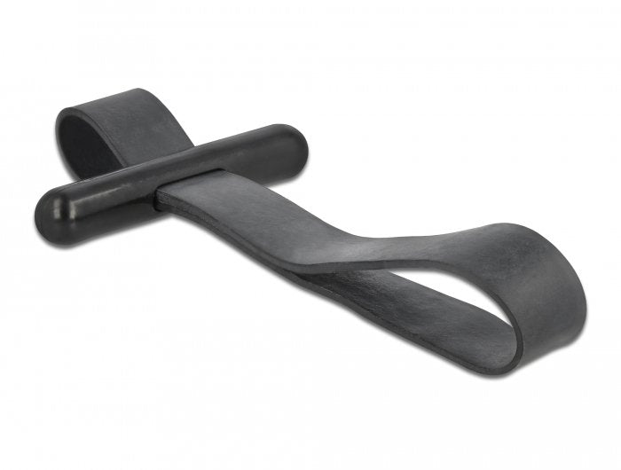 EAN 4043619183371 - DeLOCK Kabelbinder mit Gummischlaufe schwarz presilla Caucho imagen 1