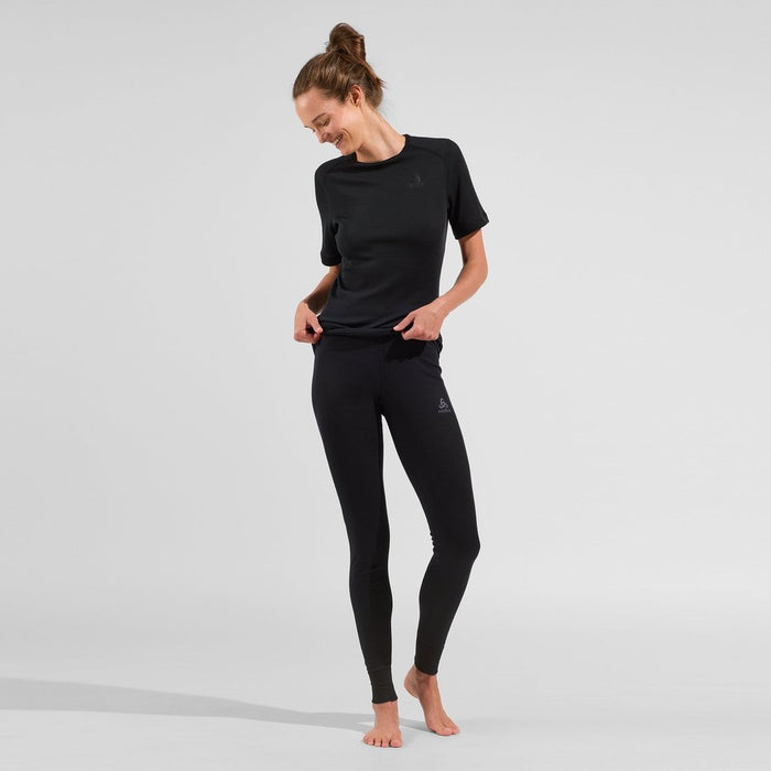 EAN 7613361775505 - Odlo 7613361775505 pantalón deportivo Femenino Negro Poliéster imagen 4