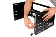 EAN 4016032228806 - Digitus DN-19 PB-8U-SW armario rack 4U Bastidor de pared Negro imagen 3