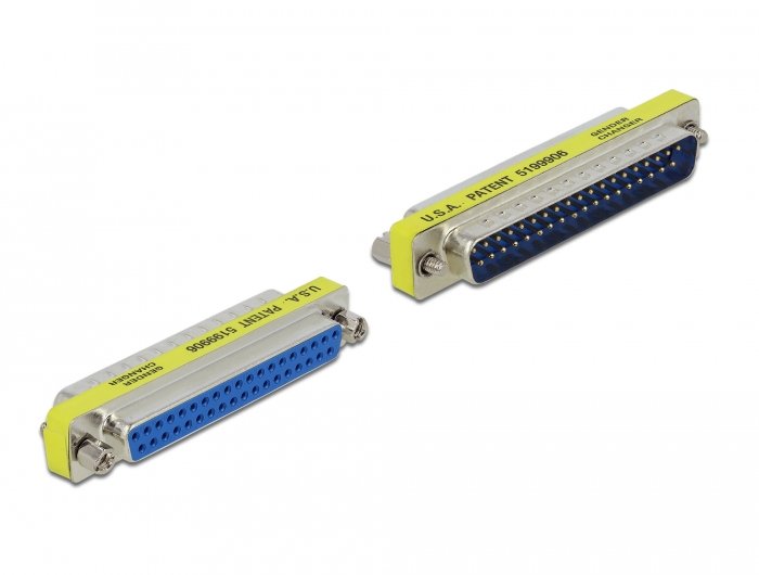 EAN 4043619651108 - DeLOCK 65110 cambiador de género para cable D-Sub 37pin Plata imagen 1