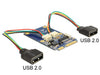 EAN 4043619952427 - DeLOCK 95242 tarjeta y adaptador de interfaz Interno USB 2.0 imagen 1