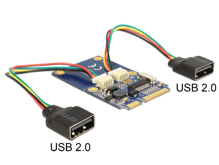 EAN 4043619952427 - DeLOCK 95242 tarjeta y adaptador de interfaz Interno USB 2.0 imagen 1