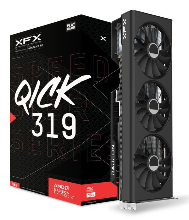 EAN 840191502477 - XFX Speedster QICK 319 Core Edition AMD Radeon RX 7800 XT 16 GB GDDR6 imagen 5