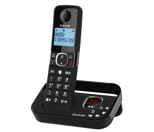 EAN 3700601423426 - Alcatel F860 Voice Teléfono analógico Identificador de llamadas Negro imagen 2