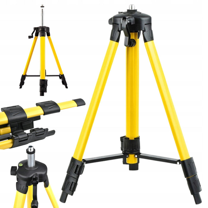 EAN 5907207228150 - Extralink Rinkinys POZIOMICA LASEROWA KRZYOWA PASZCZYZNOWA LASER 4D ZE STATYWEM Nivel giratorio 16 m imagen 6