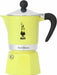 EAN 8006363043045 - Bialetti 6537 cafetera manual Cafetera italiana 0,13 L Negro, Plata, Amarillo imagen 1