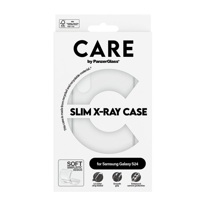 EAN 5715685012457 - PanzerGlass CARE™ by ® X-Ray Case Samsung Galaxy S24 funda para teléfono móvil Transparente imagen 3