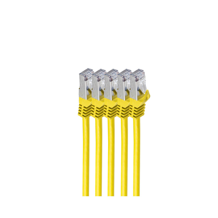 EAN 4017538081872 - shiverpeaks BS75513-Y-SET5 cable de red Amarillo 3 m Cat7 S/FTP (S-STP) imagen 1