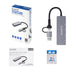 EAN 8052101435399 - Ewent EW1151 hub de interfaz USB Tipo C 10000 Mbit/s Gris imagen 2