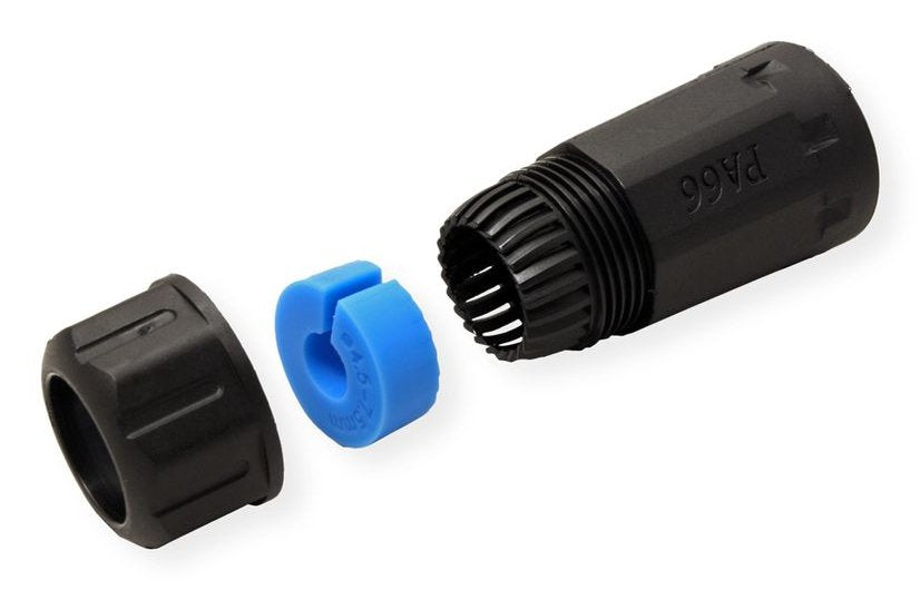 EAN 7630049626096 - VALUE 21.99.3000 cable divisor y combinador Divisor de 3 salidas Negro, Azul imagen 2