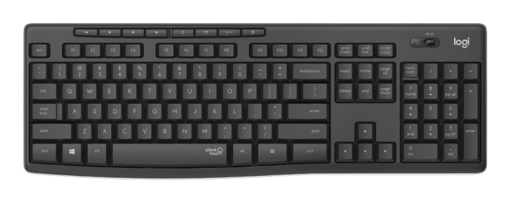 EAN 5099206092396 - Logitech 920-009796 teclado Ratón incluido Oficina RF inalámbrico QWERTZ Suizo Grafito imagen 5