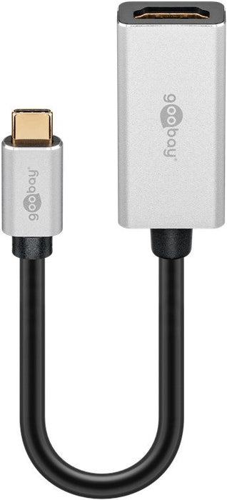 EAN 4040849601941 - Goobay 60194 Adaptador gráfico USB Negro, Plata imagen 1